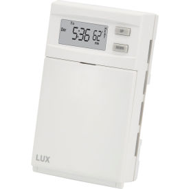LUX PRODUCTS CORPORATION PSPLV512á LUX Line Voltage Programmable Thermostat PSPLV512 - 1 Stage Heat, Single or Double Pole 120/240 VAC image.