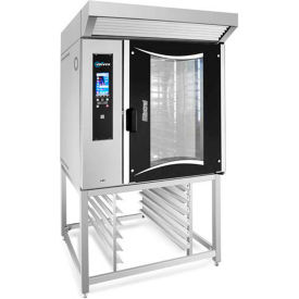 UNIVEX CORP RDRE11 Univex Electric Double Rack Rotating Oven, 36 Trays, 47 kw, 208/240V, Digital Control, SS/Glass Door image.