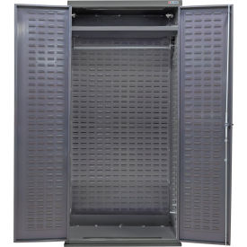 Global Industrial Configurable Wardrobe Cabinet 36"W x 24"D x 78"H Gray 