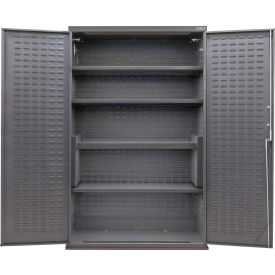 Global Industrial E-Locking Configurable Charging Cabinet 48"W x 24"D x 78"H 4 Shelves 