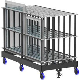 Valley Craft® Frame Cart 96"L x 58"W x 71"H 2000 lb. Capacity Gray 