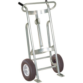 Valley Craft® 2-Wheel Aluminum Drum Truck Pneumatic Wheels 1000 lb. Capacity