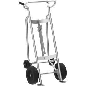 4-Wheel Aluminum Drum Truck, Pneumatic Wheels, 1000 lb. Capacity view 2