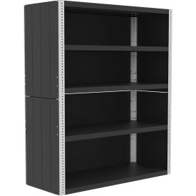 Valley Craft® Preconfigured Enclosed Shelving Kit 5 Shelf 60"W x 24"D x 72"H