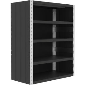 Valley Craft® Preconfigured Enclosed Shelving Kit 5 Shelf 36"W x 18"D x 60"H