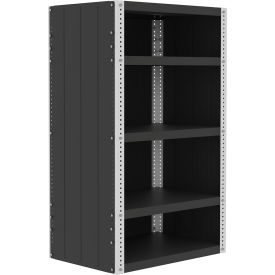 Valley Craft® Preconfigured Enclosed Shelving Kit 5 Shelf 36"W x 24"D x 60"H
