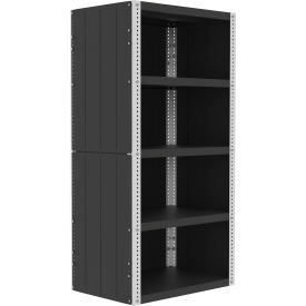 Valley Craft® Preconfigured Enclosed Shelving Kit 5 Shelf 36"W x 24"D x 72"H