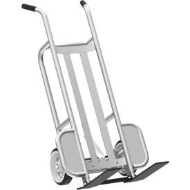 Aluminum Mini Pallet Truck with Replaceable Tires, 1000 lb. Cap, Silver view 2