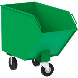 Valley Craft® Chip Truck Swivel Wheel on Tapered End 5/16 Cu. Yd. Cap. 1000 lb. Cap. Green