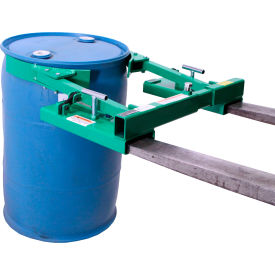 Valley Craft® Fork Mounted Forklift Drum Grab 1000 lb. Capacity