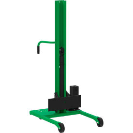 Manual Universal Lift & Stacker, Straddle Legs, 84" Max Lift, 800 lb. Cap. view 2