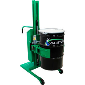 Valley Craft® Battery Powered Drum Lift & Rotator 84" Max Lift Grip Connection 800 lb. Cap.