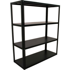 Valley Craft® 4 Shelf Heavy Duty Open Steel Shelving Starter 60"W x 24"D x 60"H 