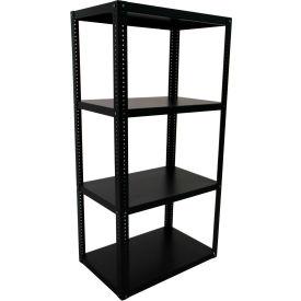 Valley Craft® 4 Shelf Heavy Duty Open Steel Shelving Starter 36"W x 24"D x 72"H 