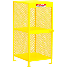 Vertical Gas Cylinder Storage Cabinet, 8 Cylinders Capacity, 32"W x 40"D x 71"H view 2