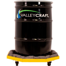 Valley Craft® Drum Dolly with Absorbent Collar For 30/55/85 Gallon Drums 1000 lb. Capacity