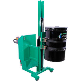 Valley Craft® Fully Powered Drum Lift & Rotator 84" Max Lift Strap Connection 1000 lb. Cap.