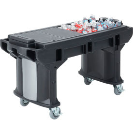 Cambro VBRTLHD6110 - Versa Food Bars™Work Table Cold Food 72"" x 29"" (Low) Black