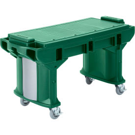 Cambro VBRTLHD6519 - Versa Food Bars™Work Table Cold Food 72"" x 29"" (Low) Kentucky Green
