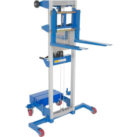 Vestil Manufacturing A-LIFT-CB Hand Operated Counterbalanced Lift Truck A-LIFT-CB 500 Lb Straddle Legs image.