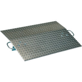 Aluminum Hand Truck Dock Plate, 42"W x 23-7/8"L, 500 lb. Capacity view 2