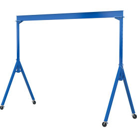 Vestil Steel Gantry Crane with Total Locking Casters 15W x 10H 2000 lb. Capacity 