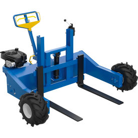 Gas Powered Drive & Lift All-Terrain Pallet Truck, 4000 lb. Cap., 8 - 36"W x 36"L Forks view 2