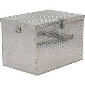 Vestil Aluminum Portable Tool Box 24-5/8"W x 24-3/4"D x 25-1/16"H 