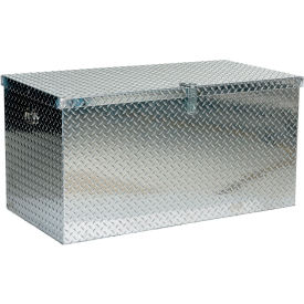 Vestil Aluminum Portable Tool Box 48-3/4"W x 24-3/4"D x 37-1/16"H 