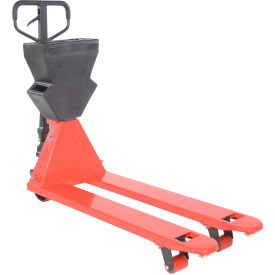 Vestil Manual Pallet Truck 5500 lb. Capacity 20"W x 48"L Forks Red/Black