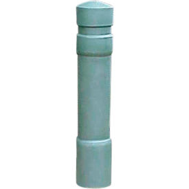 Arch Decorative Bollard Cover Fit Pipe 6"" -6-5/8"" Gray