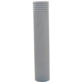 Cinco Decorative Bollard Cover Fit Pipe 10"" -11"" Gray