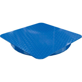 Steel Manual Carousel, 4000 lb. Capacity, 48" x 48" Square Tread Top Plate view 2