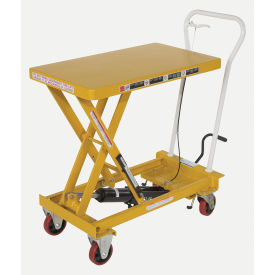Auto-Shift Hydraulic Elevating Mobile Lift Table CART-550-AS 550 Lb. Capacity