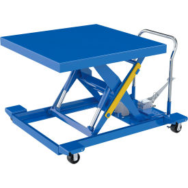 Steel Hydraulic Elevating Cart, 42-3/8" x 42-3/8" Platform, 2000 lb. Capacity view 2