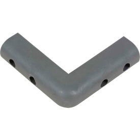 Vestil Manufacturing CB-2 Thermoplastic Rubber Corner Guard CB-2 3-63/64" x 3-63/64" (Case of 16) image.