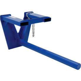 Coil Lifter Fork Mounted Inverted, 60", Steel, 3000 lb. Capacity, Blue view 2