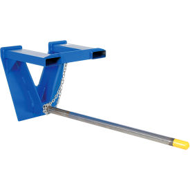 Rug Ram Boom Fork Mounted Inverted, 60", Steel, 2500 lb. Capacity, Blue view 2
