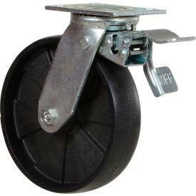 Vestil CST-GFN Swivel Caster 8" Dia. x 2"W 1000 lb. Capacity Glass Filled Nylon/GFN Black 