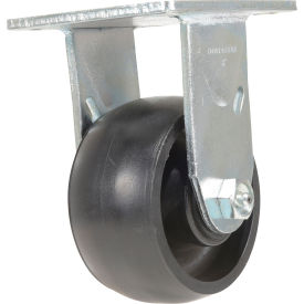 Vestil CST-VE Rigid Caster 4" Dia. x 2"W Glass Filled Nylon 800 lb. Capacity Black 