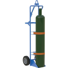 Vestil Manufacturing CYHT-OL-9-150 Single Cylinder Hand Truck with Overhead Lift - 150 Lb. Capacity image.
