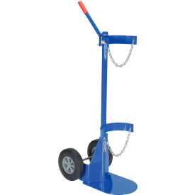 Portable Economy Cylinder Lifter with Hard Rubber Wheels, 500 lb Capacity view 2