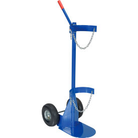 Portable Economy Cylinder Lifter with Pneumatic Wheels, 500 lb. Capacity view 2