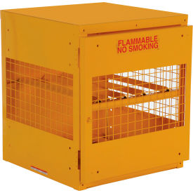 Vestil Cylinder Storage Cabinet32"W x 30"D x 35-1/4"H Horizontal 4 Cylinder Capacity. 