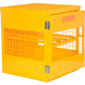 Vestil Knockdown Cylinder Storage Cabinet32"W x 30"D x 35-1/4"H Horizontal 4 Cylinder Cap. 