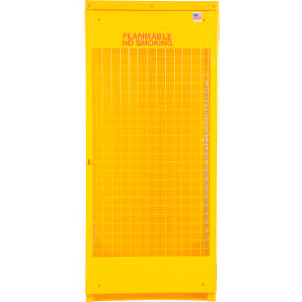Vestil Knockdown Cylinder Storage Cabinet 32"W x 30"D x 68-1/4"H Vertical5-10 Cylinder Cap. 
