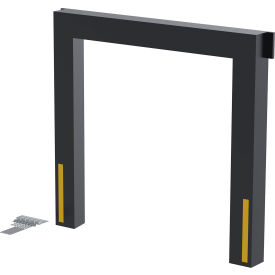 Dock Seal 11" Projection, 8'W x 8'H Door Opening, Black view 2