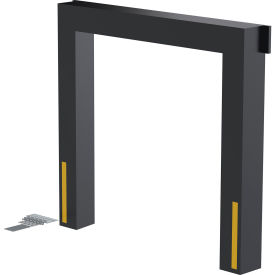 Dock Seal 14" Projection, 8'W x 8'H Door Opening, Black view 2