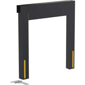 Dock Seal 11" Projection, 8'W x 9'H Door, Black view 2
