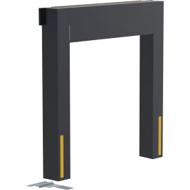 Dock Seal 15" Projection, 8'W x 9'H Door, Black view 2